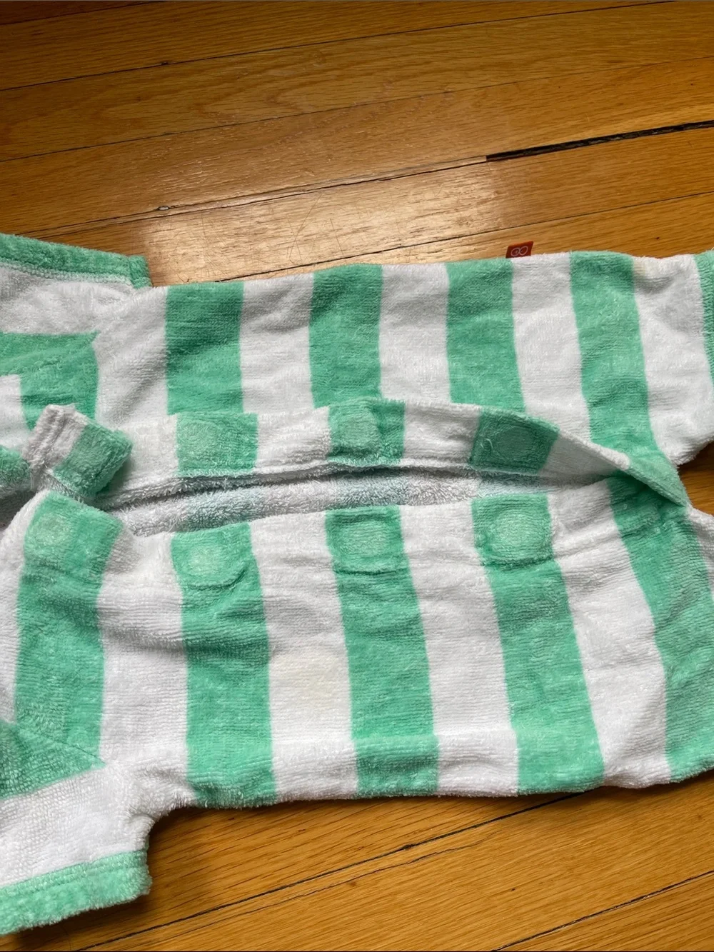 Magnificent Baby Terrycloth Hooded Baby Romper -6 mos